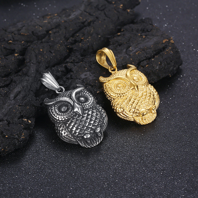 Pear-Shaped Citrine and Blue Lab-Created Sapphire Beaded Owl Pendant in  Sterling Silver and 14K Gold Plate | Zales Outlet