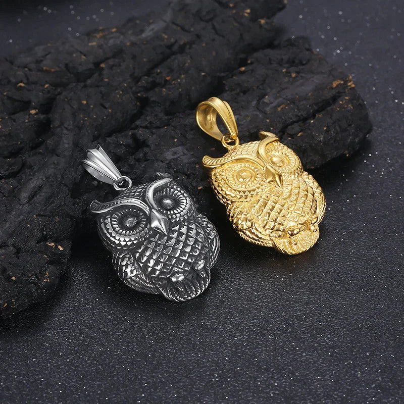 night owl gold necklace gold chain designs necklace - CIVIBUY