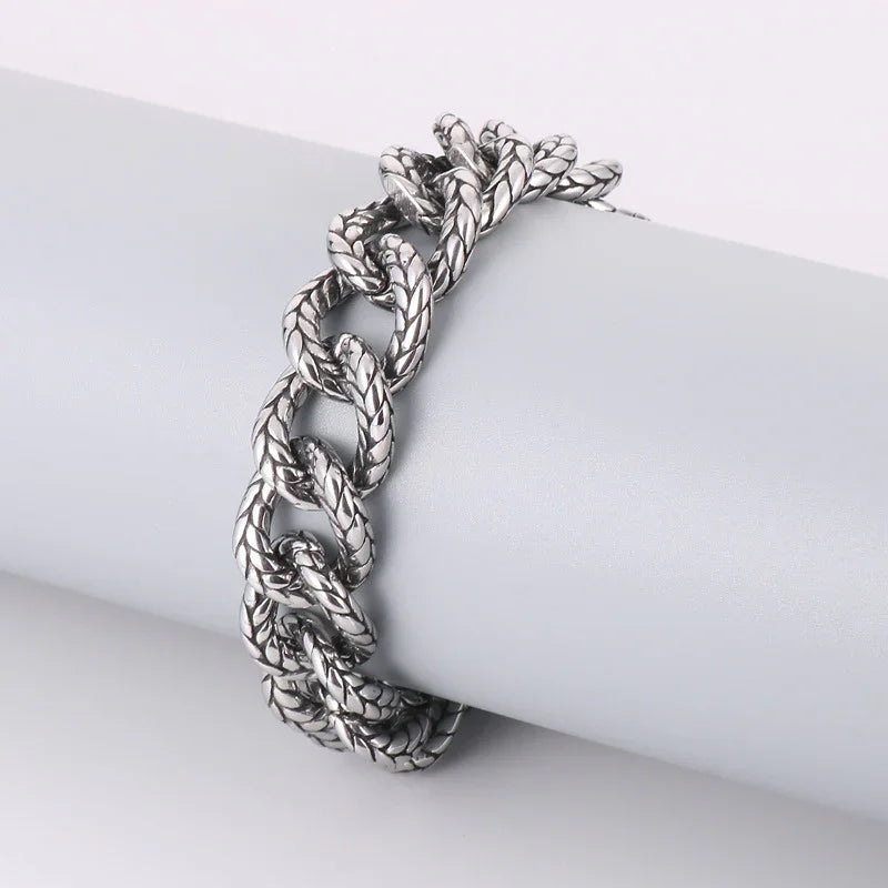 stainless steel Bracelets For Men snake bracelet - CIVIBUY