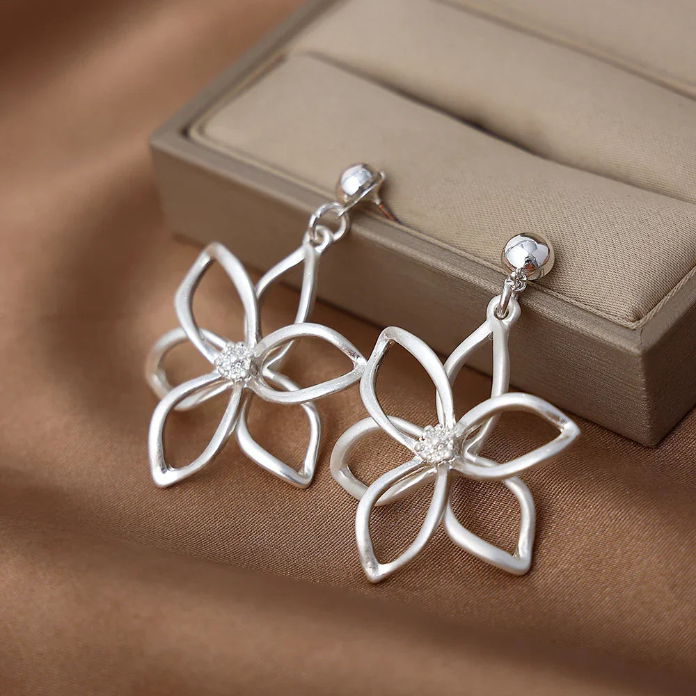 Large Flower Earring For Women - CIVIBUY