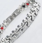 Stainless Magnetic Therapy Bracelet Health Care Gift for Womens - CIVIBUY