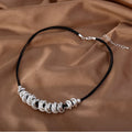 Black Long Chain Necklace for Women Jewelry Trendy Chains Fashion Chain - CIVIBUY
