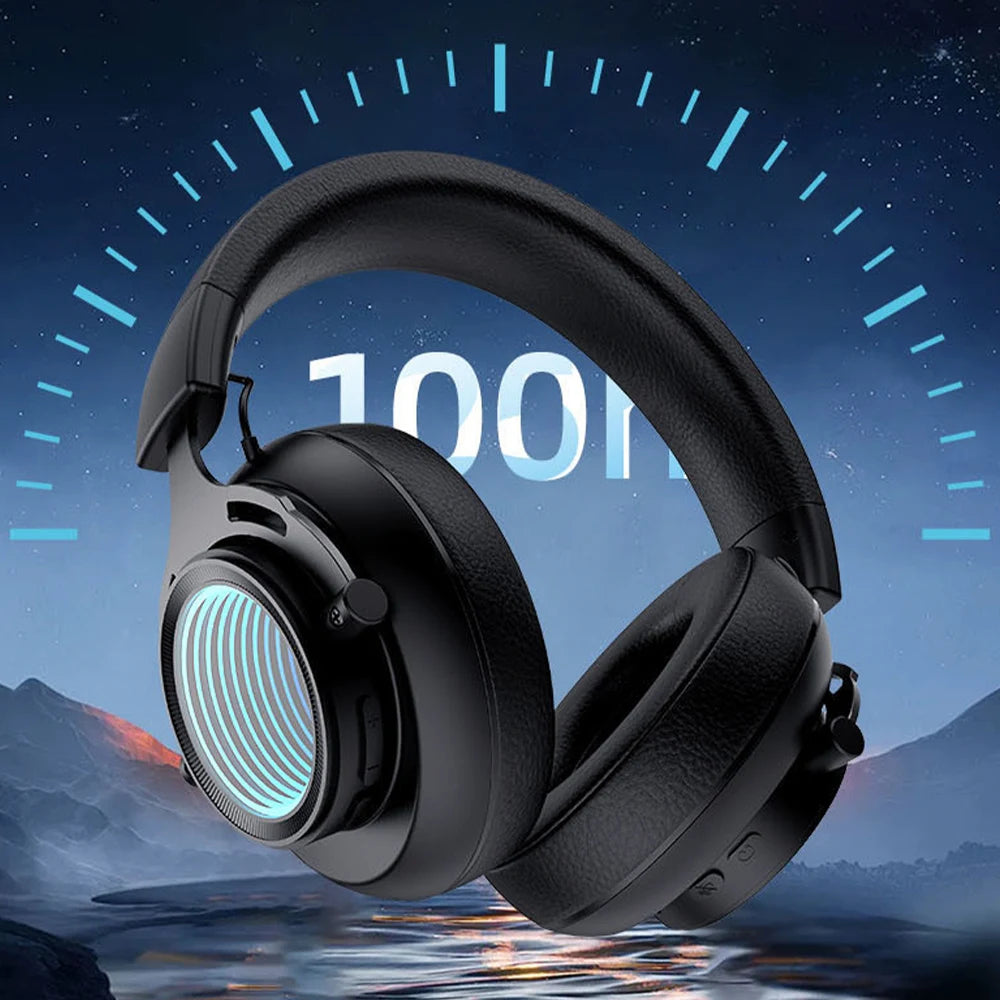 Neon LED Wireless Gaming Headset BT70 – Multi-Platform 2.4GHz / Bluetooth / Type-C