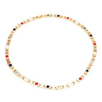 Powerful Silver & Gold Titanium Magnetic Therapy Necklace - CIVIBUY