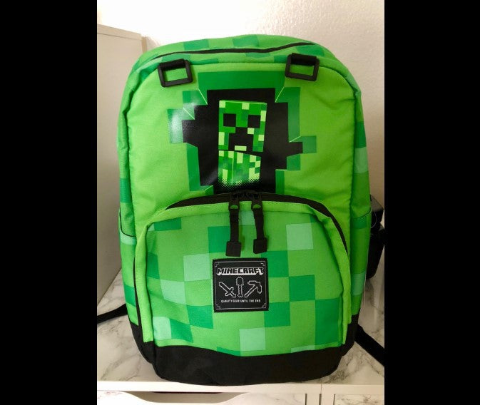 Creeper Green back to schoold backpack for kid cool school bag GXF-S3 - CIVIBUY