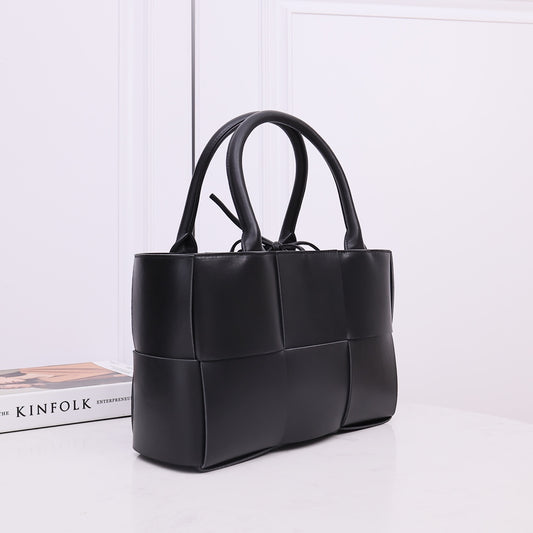 Black Leather Tote Bag  ,GKE-G8