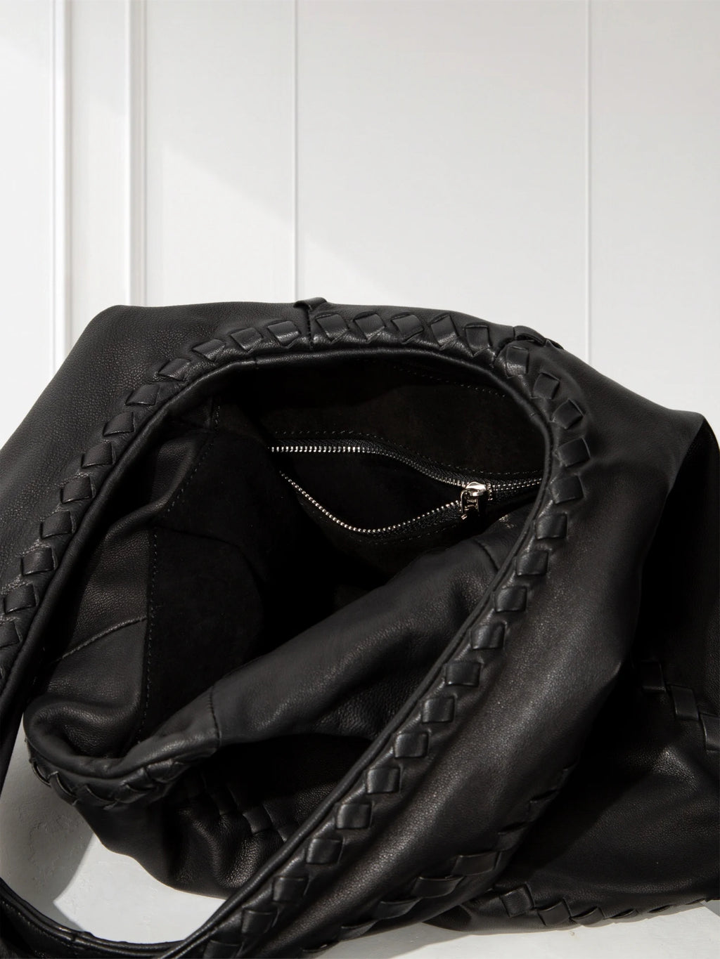 handwoven-vintage-lambskin-hobo-gray-taupe-everyday-shoulder-bag