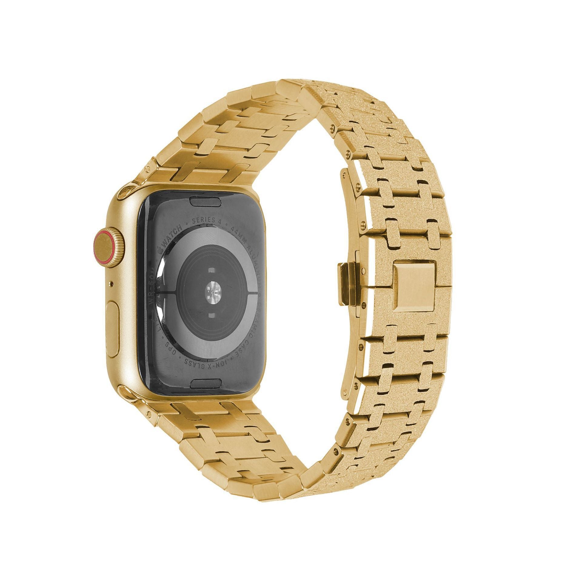 Sparkly flash gold Luxury apple watch band apple Series 9/8/7/se/6/5 【45/44mm】 - CIVIBUY