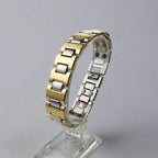 Mens Magnetic Bracelet with High Powered 3500 Gauss Magnets,8.6 Inches