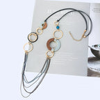 LIVIANA CONTI HOOPS NECKLACE Fall Necklace - CIVIBUY