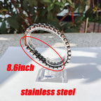 Cuba stainless steel bracelet for men snake style bracelet D4-A - CIVIBUY