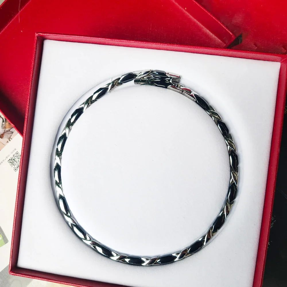 Magnetic Therapy Headaches Blood circulation Necklace Ceramics necklace - CIVIBUY