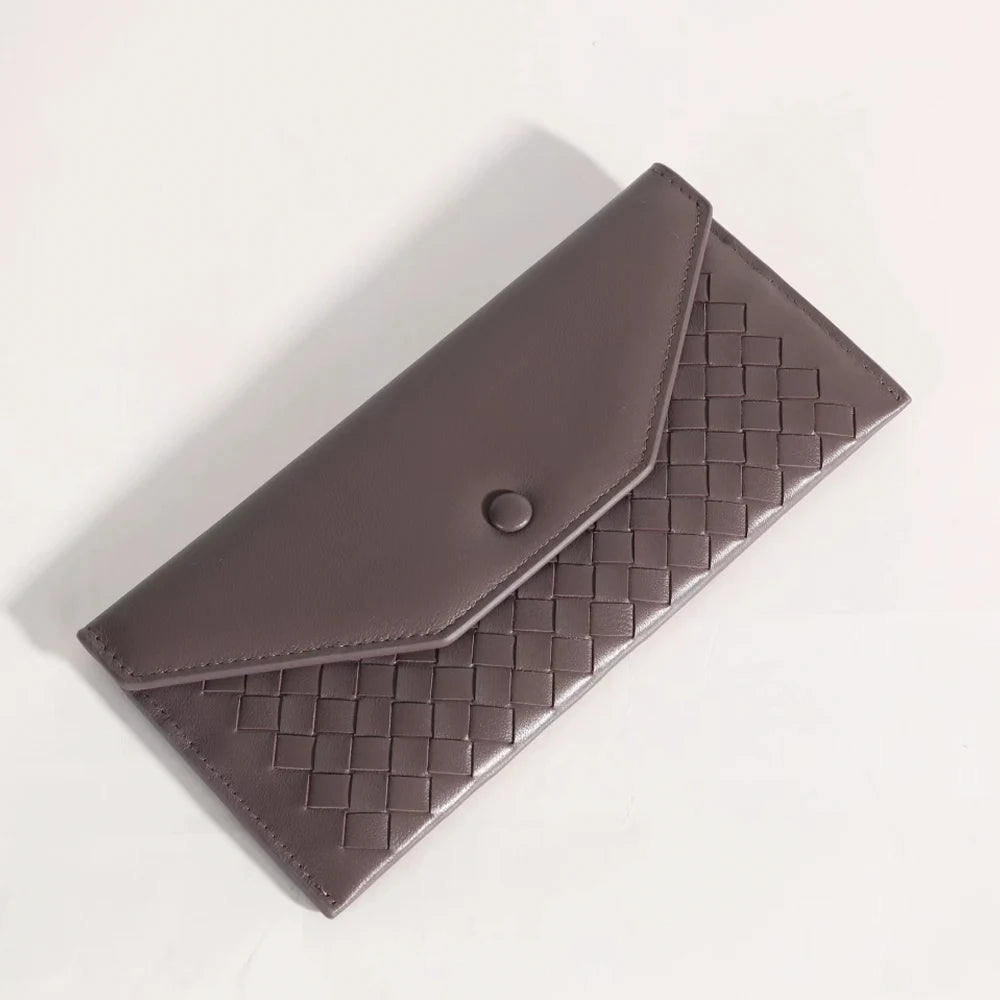 Handcrafted Sheep Leather Wallet - Elegant Women’s Evening Purse with Card Slots[WHOLESALE]