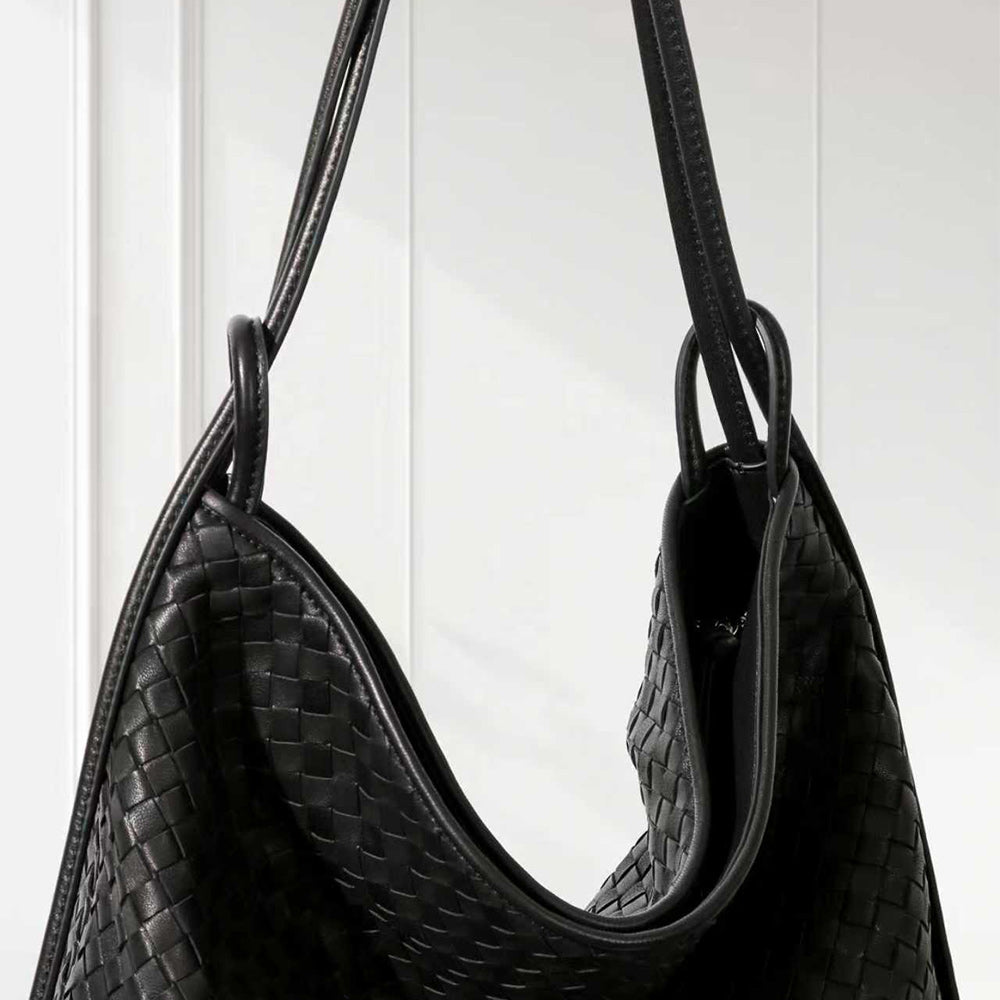Women’s Brown Tote Bag Soft Slouchy Top Handle Handbag for Daily