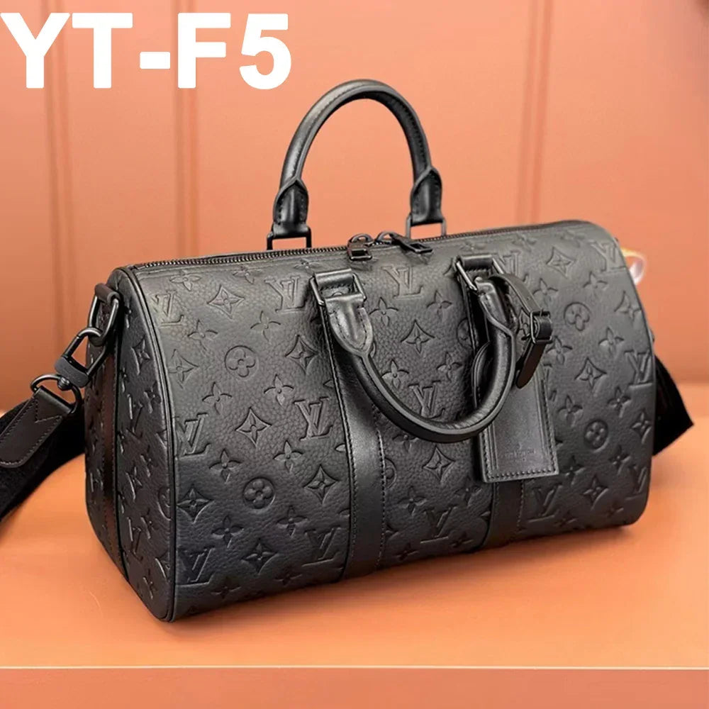 Leather Briefcase 16 Inch Laptop Messenger Bag for Men Large Capacity Computer Satchel Shoulder Handbag for Business Work Travel