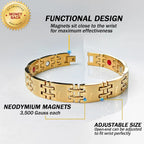 Mens Magnetic Golf Bracelet with High Powered 3500 Gauss Magnets,Wholesale