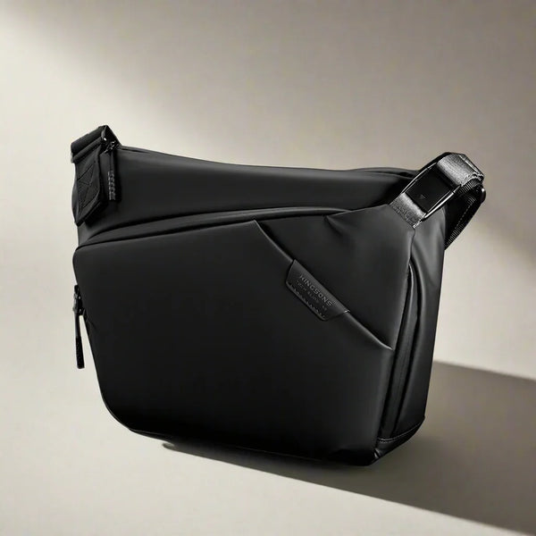 13-Inch Waterproof Men’s Messenger Bag – Single Shoulder Chest Bag, Large Crossbody Bag for iPad Pro 12.9