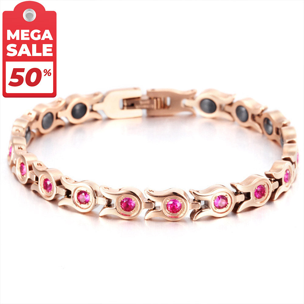 Magnetic Bracelet for Women Beauty Therapy Bracelets Pain Relief Arthritis Jewelry GVF-98 - CIVIBUY