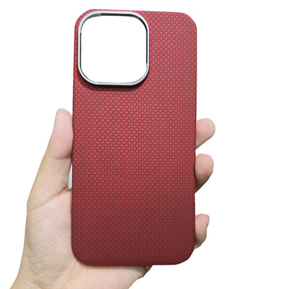 iPhone 16 Pro Max Case Compatible with MagSafe Thin & Light Case 600D Aramid Fiber Woven