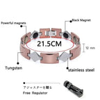 女性のサイズ調整のための関節炎の痛みの軽減のための磁気ブレスレット