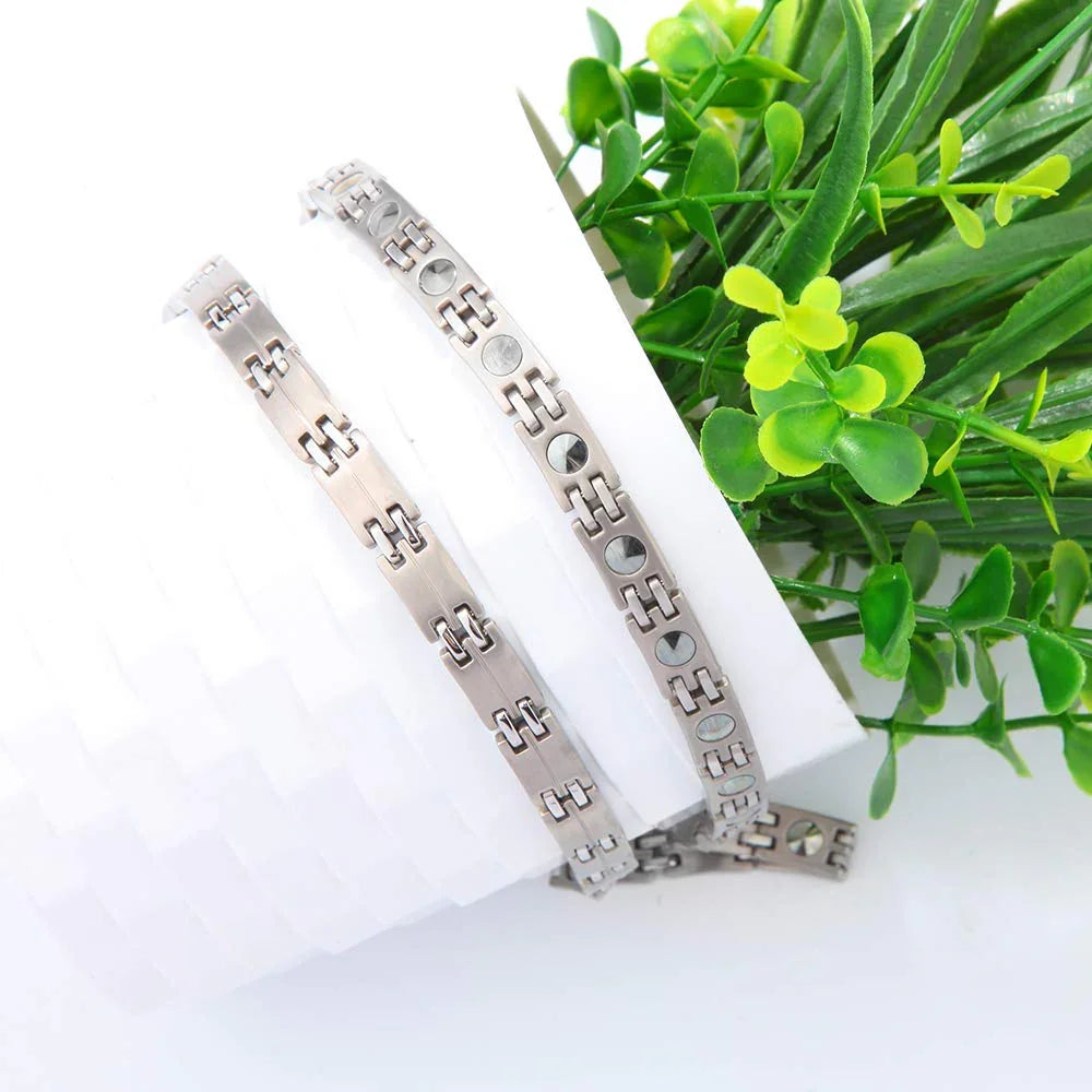 Germanium Necklace Blood Circulation Pain Relif Jewelry Gold Necklace SC-G11 - CIVIBUY