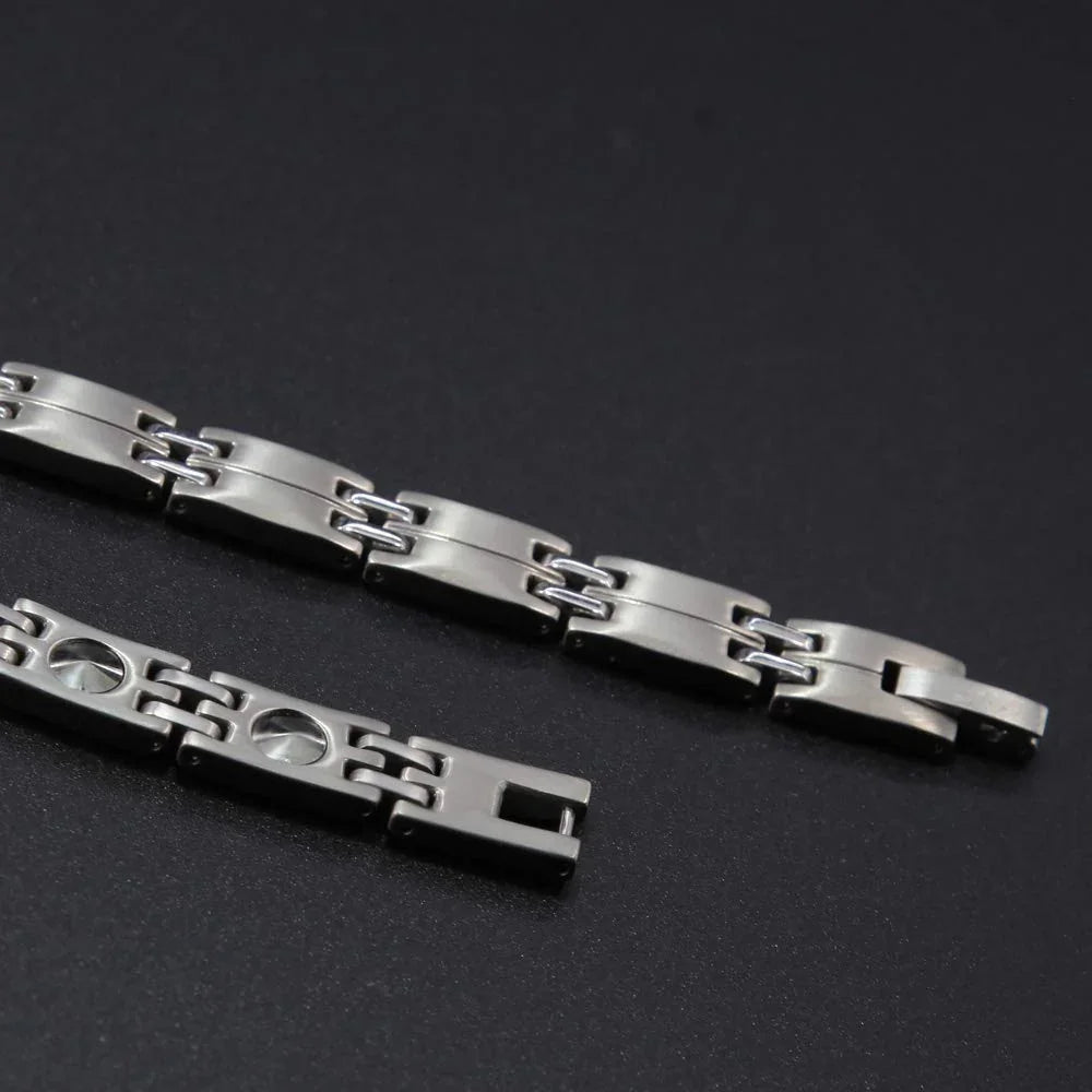 Germanium Necklace Blood Circulation Pain Relif Jewelry Gold Necklace SC-G11 - CIVIBUY