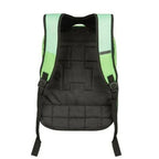 Zaino Pixel Gamer Verde per Bambini – Zaino Scuola Ispirato ai Videogiochi