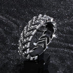 Heavy Study Steel Large Link Motorcycle Bike Bracelet, crafted for durability and style under $30