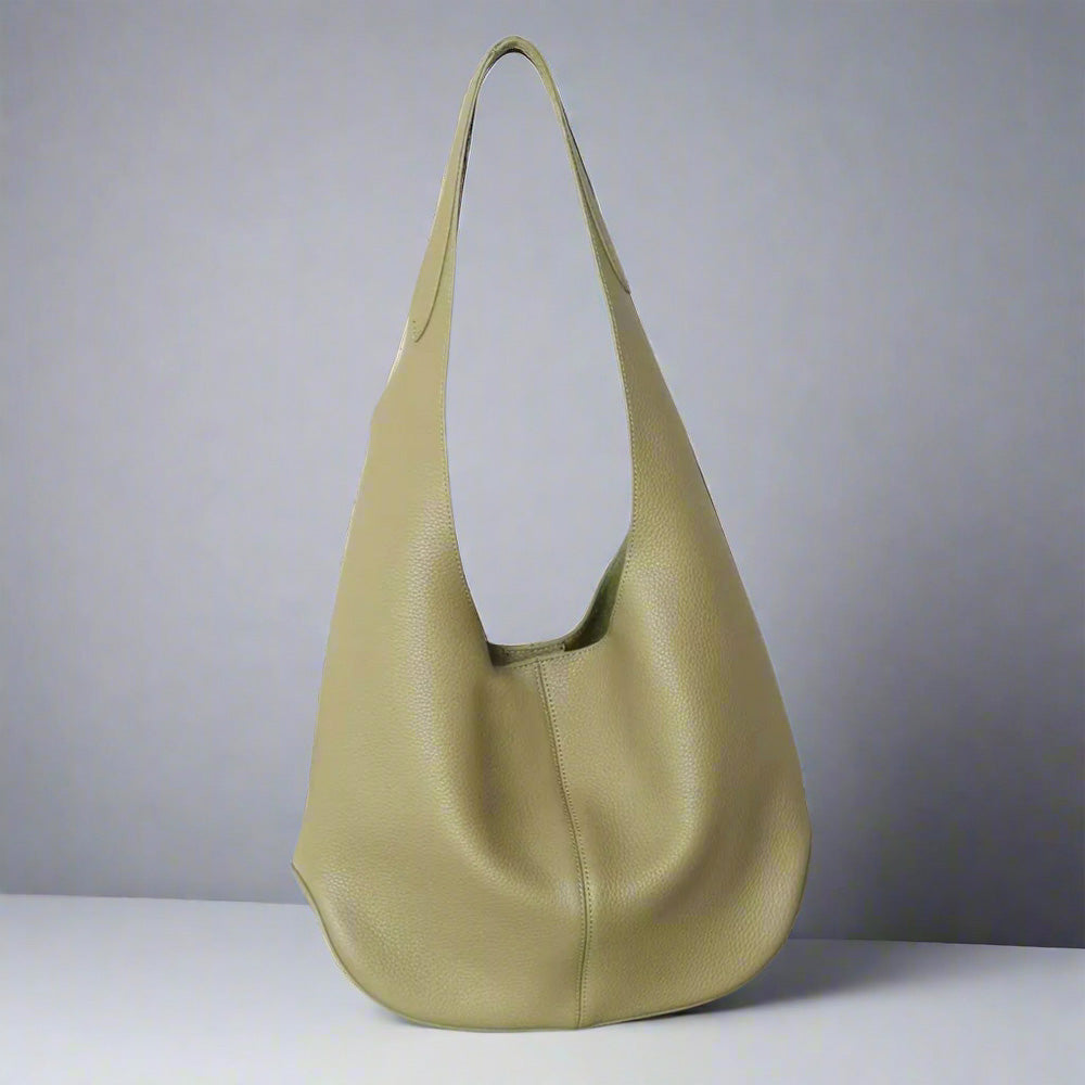 Luna Hobo Soft Bag - Premium Calfskin Leather Coach Large Ergo Alternatives