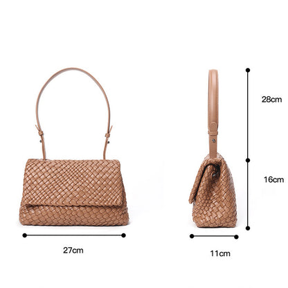 Tote Bags Leather Capacity Single Shoulder Venetta Handbag