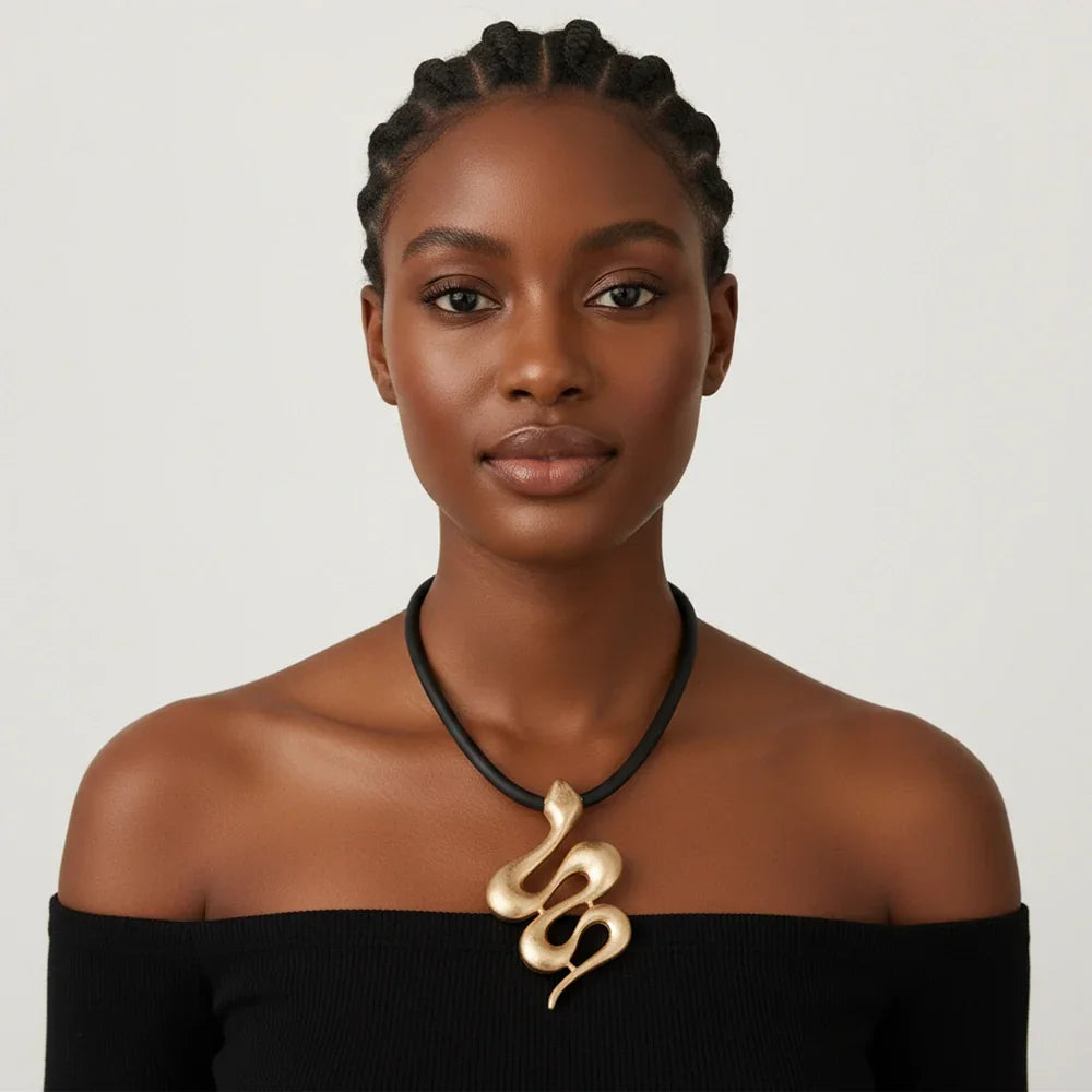 Messika-Inspired Choker Necklace – Minimalist Black Cord Statement Jewelry | Wholesale Jewelry civibuy