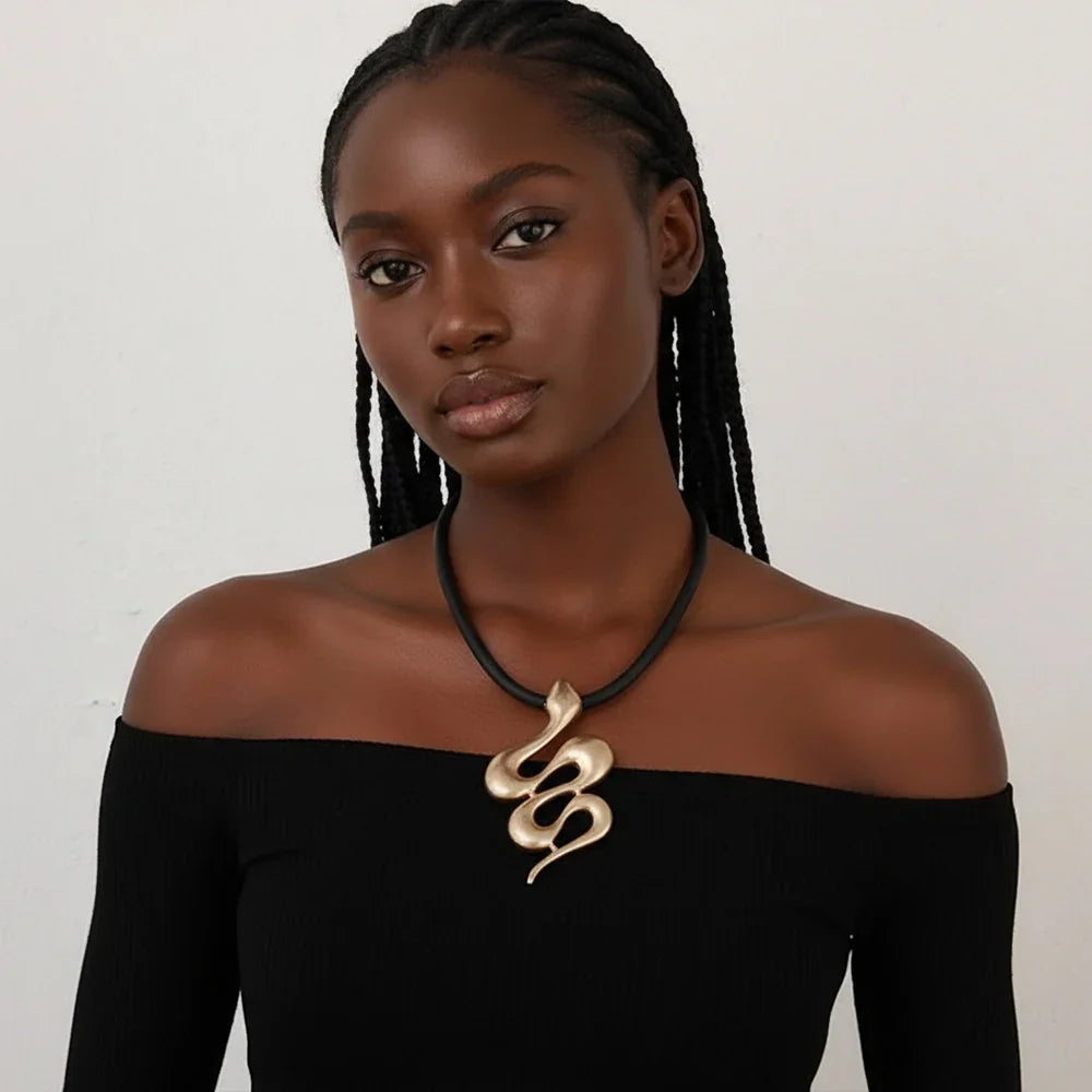 Messika-Inspired Choker Necklace – Minimalist Black Cord Statement Jewelry | Wholesale Jewelry civibuy