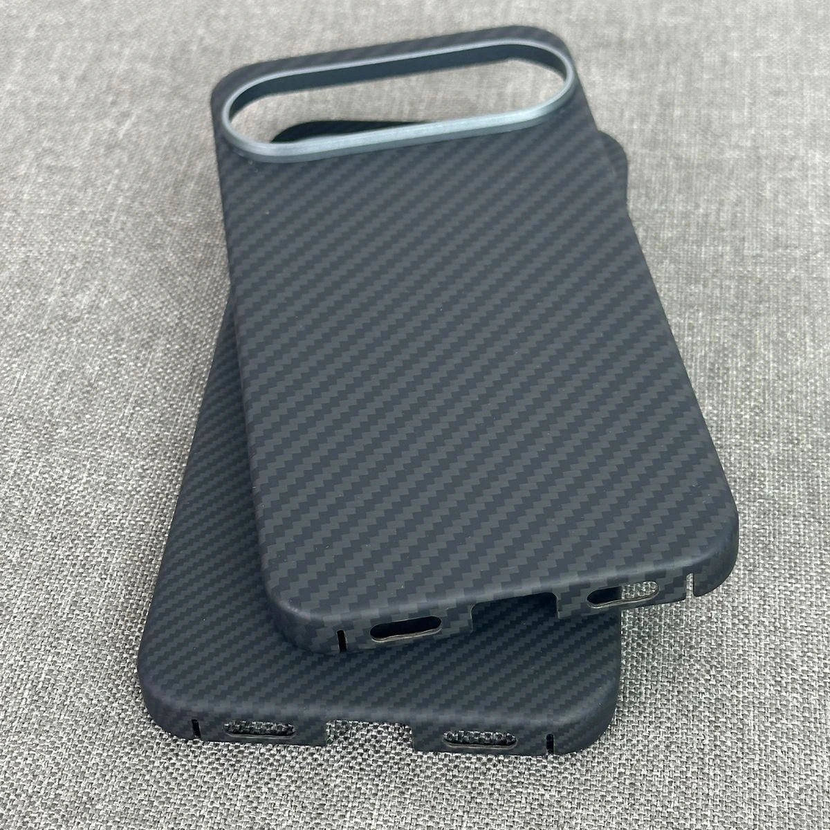 Google Pixel 11 Pro Case Real Dry Carbon Fiber Magnetic Cover, Slim Detachable 2-in-1 Protective Case