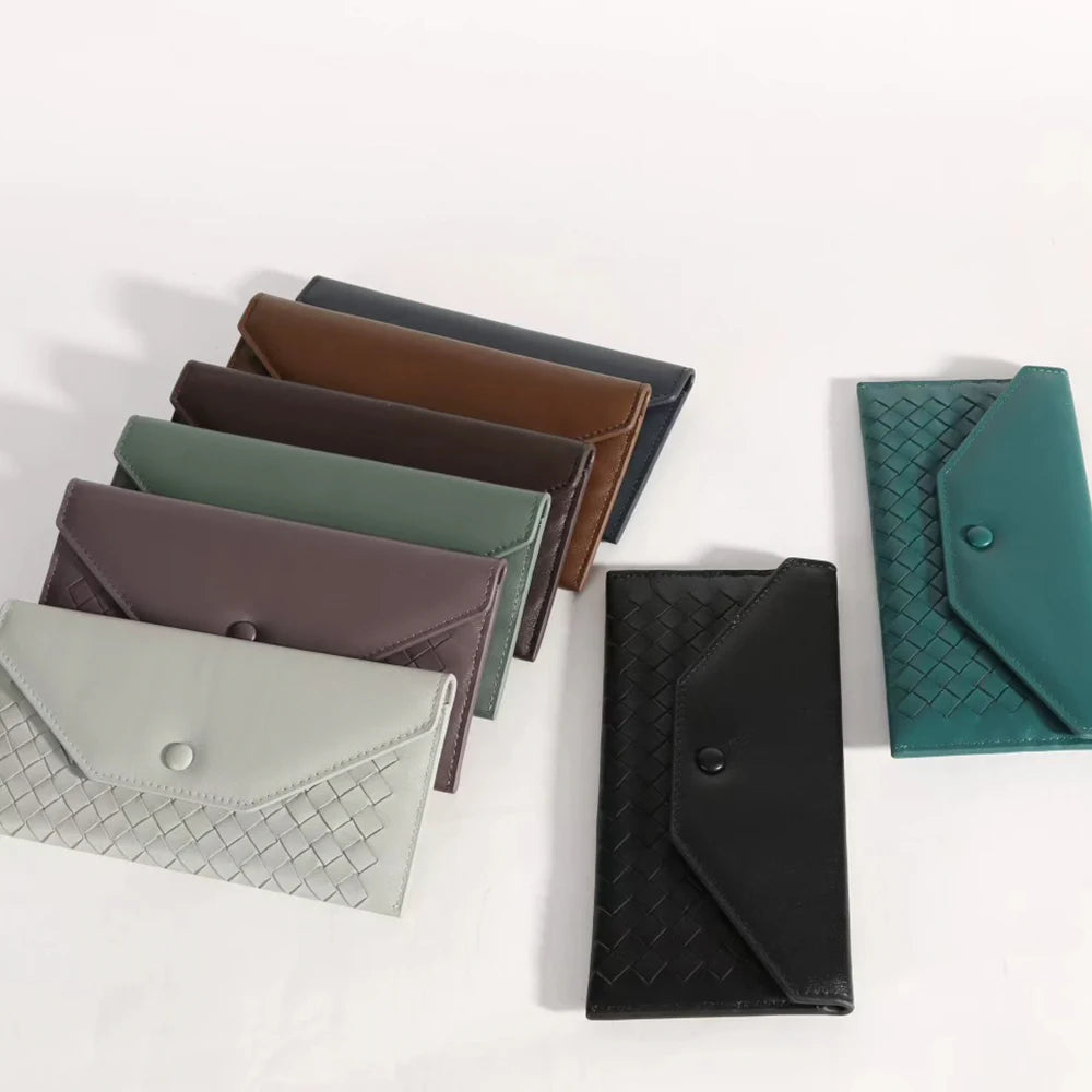 Handcrafted Sheep Leather Wallet - Elegant Women’s Evening Purse with Card Slots[WHOLESALE]