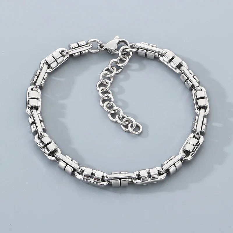  Adventurer Chain Bracelet for Men - Stainless Steel Timeless Iconic Bracelet