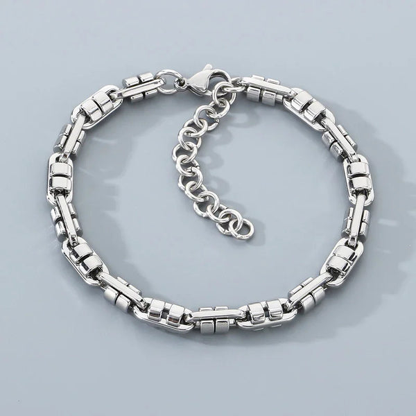 Adventurer Chain Bracelet for Men - Stainless Steel Timeless Iconic Bracelet