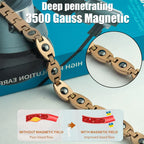 Rose Gold Magnetic Therapy Bracelet – Elegant Healing Pandora Bracelet for Women