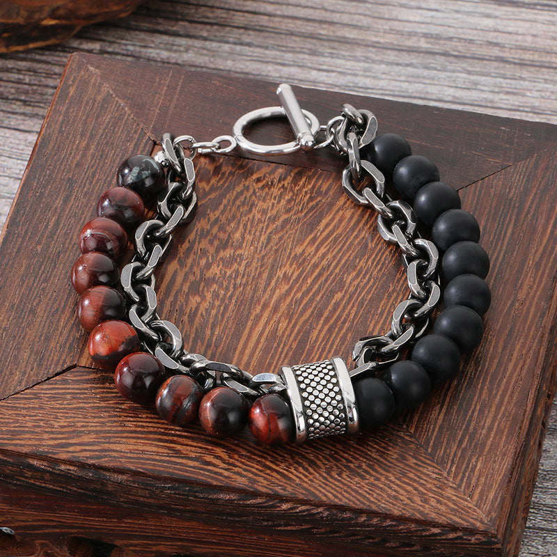 Buddha Tiger Eye Bracelet | Natural Stone Protection Jewelry for Mind & Spirit