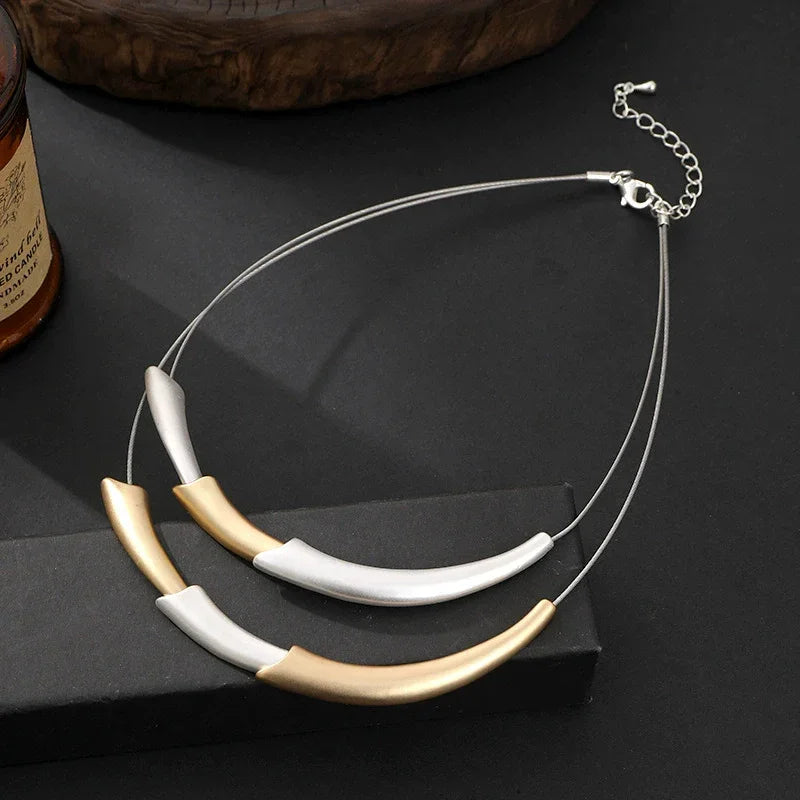 Wholesale Chunky Gold Chain Necklace – Statement Geometric Choker Jewelry Supplier near Clearwater FL