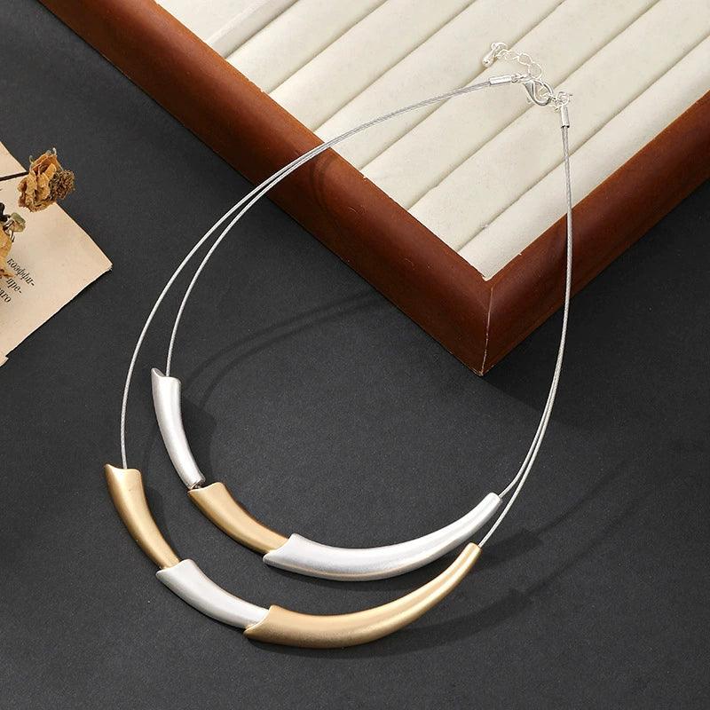 Wholesale Chunky Gold Chain Necklace – Statement Geometric Choker Jewelry Supplier near Clearwater FL