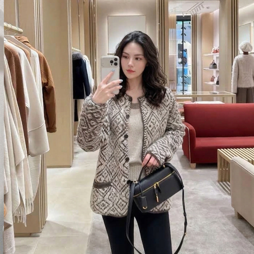 Classic Epi Leather Mini Vanity Case Bag | Daily Top-Handle Shoulder Bag