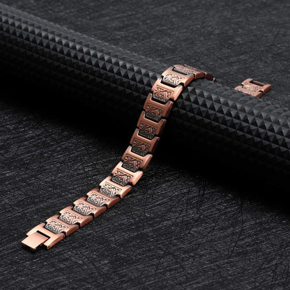 Copper Bracelet for Men Power Magnetic Bracelets - Dad Golf Bracelet