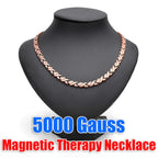 Magnetic Therapy necklace Headaches Blood circulation Necklace Copper necklace - CIVIBUY