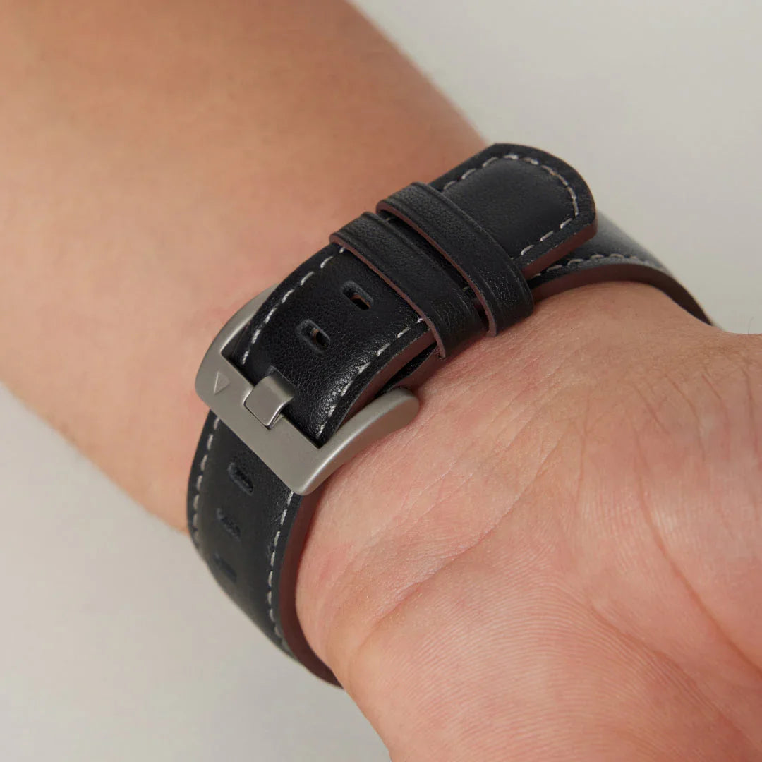 Genuine Leather Strap for Apple Watch Band Series 9 8 7 6