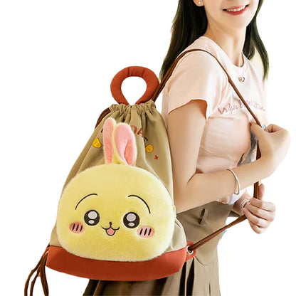 Drawstring Backpack Kawaii Bunny Chiikawa Large Bag Backpack for Kids【Wholesale】