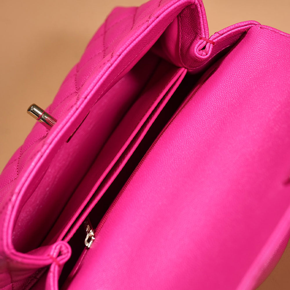 Rose Handle two-way bag Flap Bag Top Handle Bag