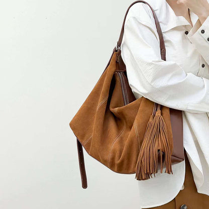 Lana Suede Slouchy Shoulder Bag - Chic Slouchy Design coach bags