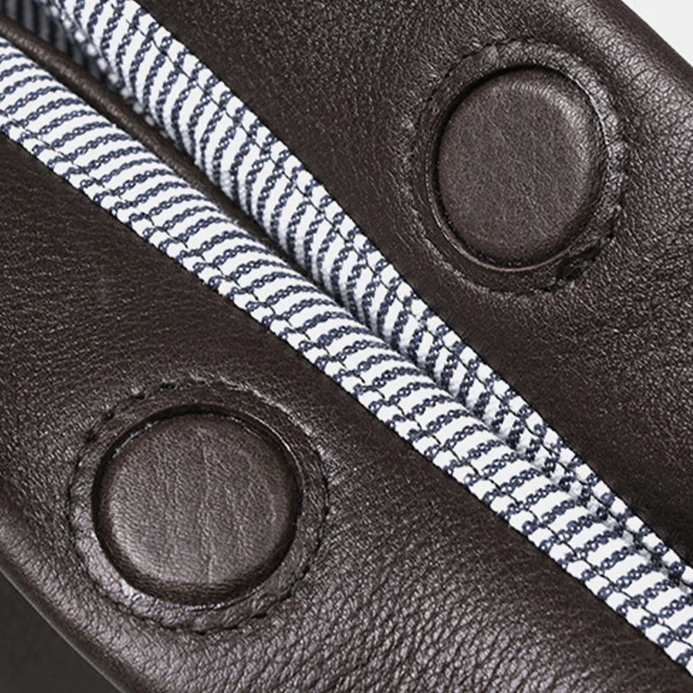 Women's Brown Leather Shoulder Bag Minimalist Tote Handbag for Daily Use