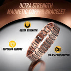 Copper bracelet fro men Power Magnetic Bracelets for Arthritis pains