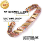 Magnetic Therapy Cuff Bracelet - Natural Pain Relief